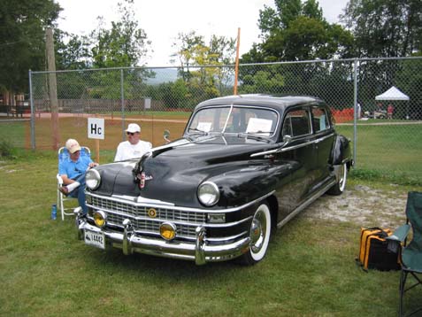 and 1948 Chrysler Windsor 8passenger Sedan
